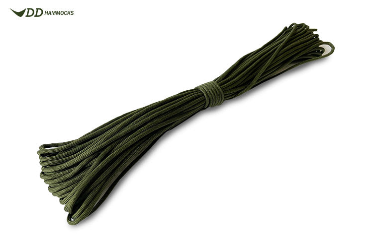 DD Paracord - 25m Green | Black | Orange
