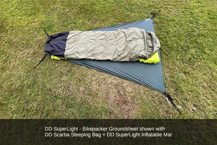 DD SuperLight - Bikepacker Groundsheet