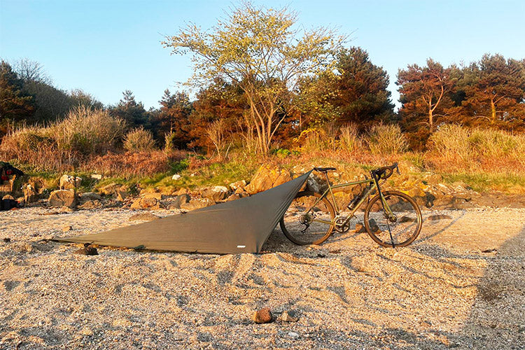 Bike best sale tarp tent